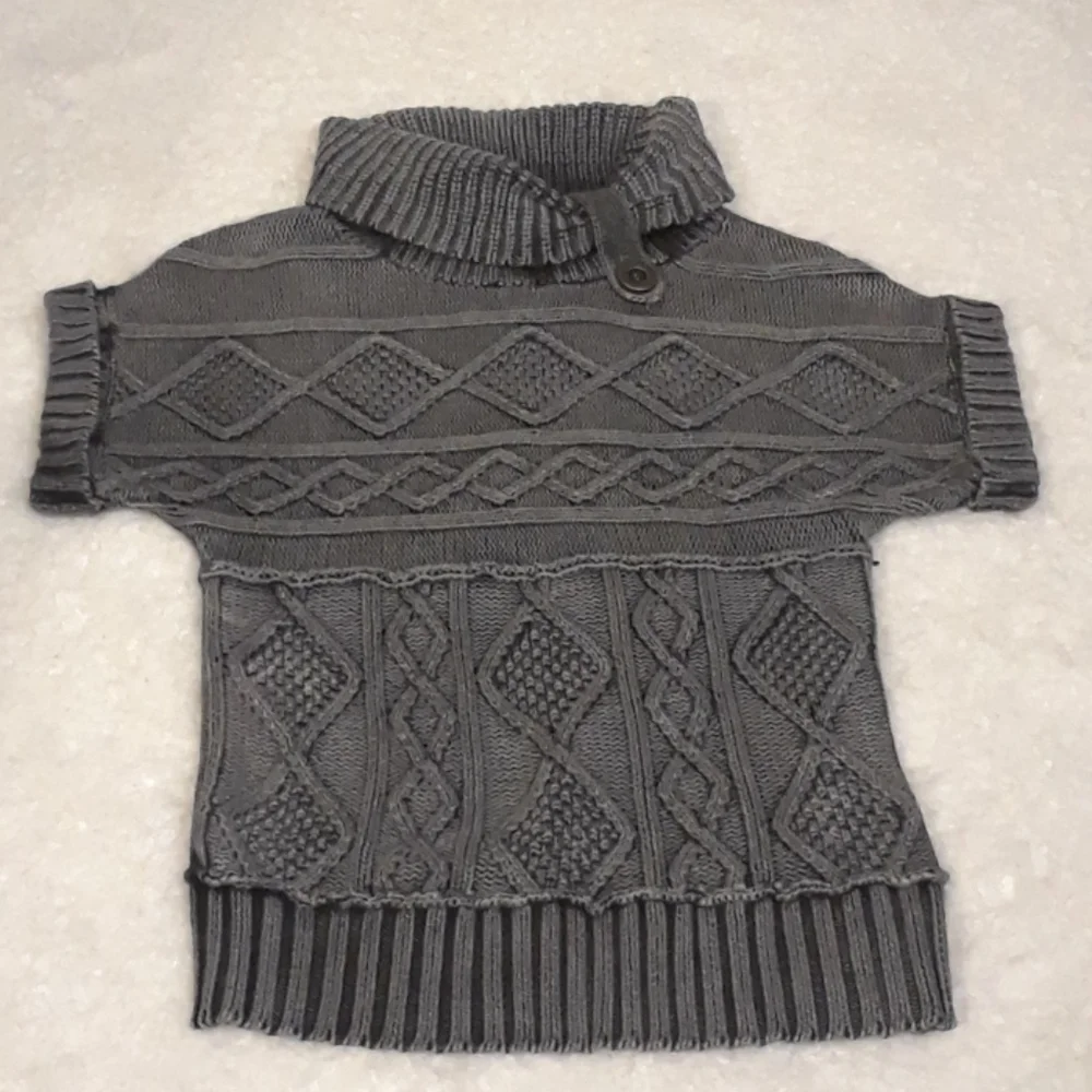 Nine West Cowneck Sweater RUSTIC Cable Knit NWOT